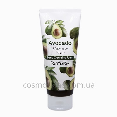 купити Пінка для вмивання з авокадо FarmStay Avocado Premium Pore Deep Cleansing Foam - 180 мл