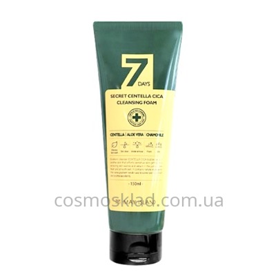 купити Очищуюча пінка для чутливої ​​шкіри обличчя MAY ISLAND 7 Days Secret Centella Cica Cleansing Foam - 150 мл