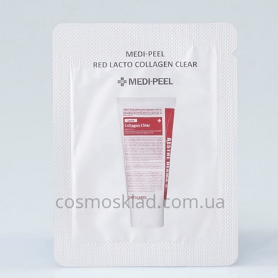 купити Пробник пінки для вмивання з колагеном Medi-Peel Red Lacto Collagen Clear - 1 мл